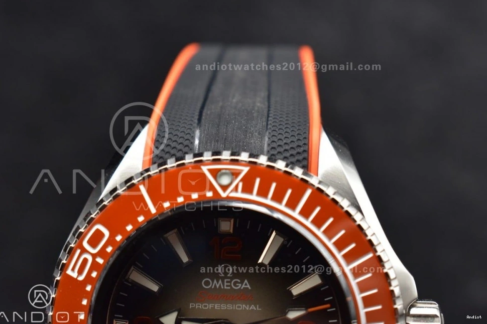 Edition on Ceramic Rubber A2824 Dial SS Gray 1:1 Black Orange 6000M Bezel Strap Deep Seamaster Ultra Best TF 1229